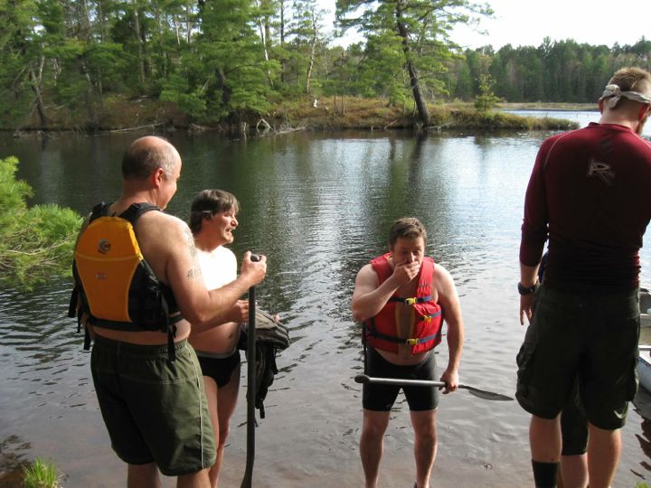 Old guys finsh showing Duck and Dan who is boss