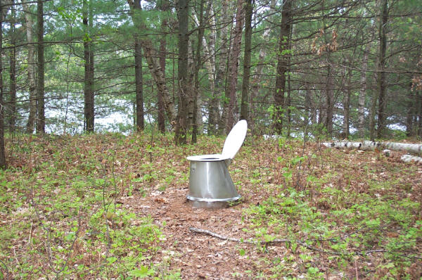 Bathroom with a view