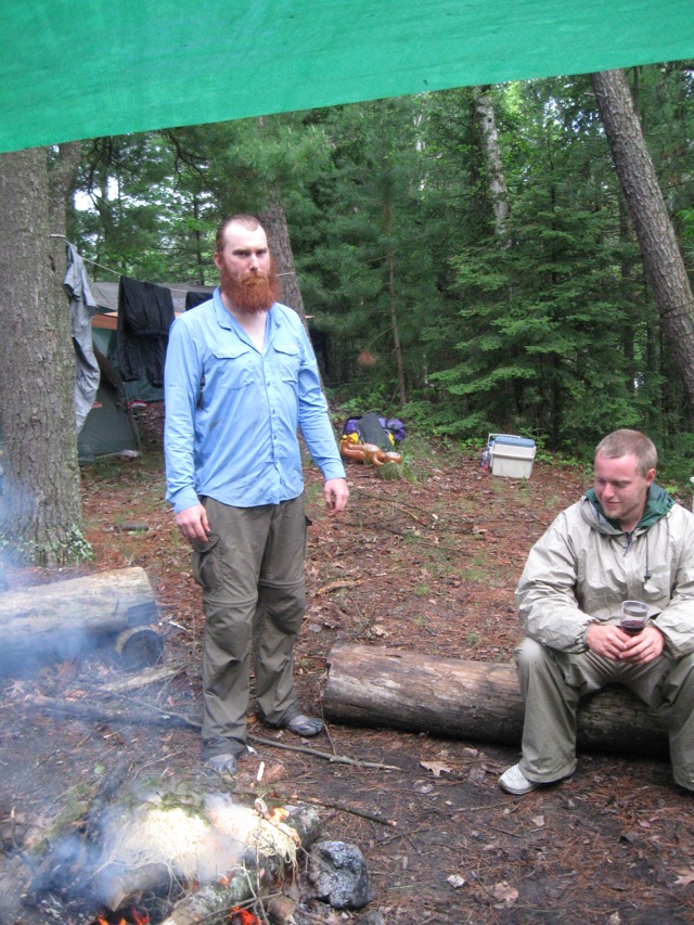 Quick, dave's not looking, put green branches on fire