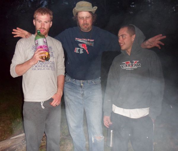 Doug and Ian, Ron's best buddies